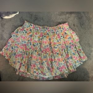 LoveShack Fancy Floral Skirt